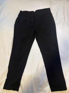 Zara Black Tailored Crop Dress Pants